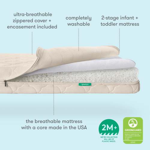 Safe & Breathable Crib Mattress | Newton Baby