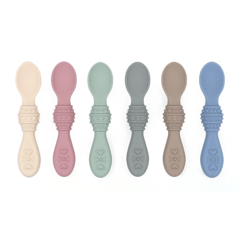Baby Silicone Spoons | First Stage Infant Spoons