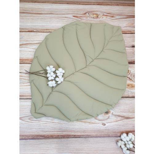 Organic Cotton Montessori Activity Mat | Leaf Baby Play Mat