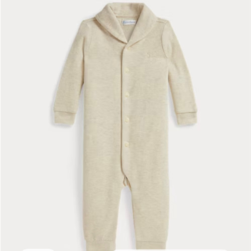 Fleece Shawl-Collar Coverall