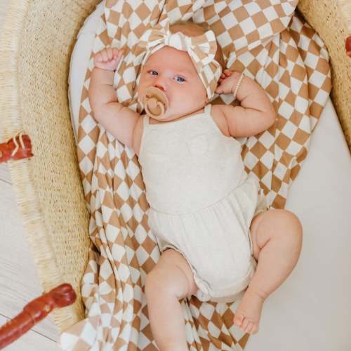 Knit Swaddle Blanket - Rad