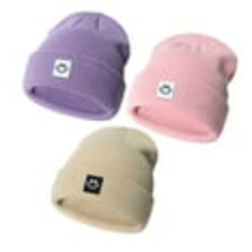 Fraobbg 3 Pack Toddler Beanie Baby Boys Girls Kids Winter Hats Smile Children Knit Warm Caps