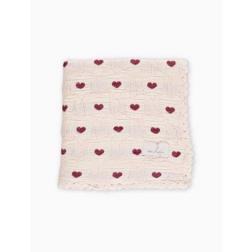 Love Blanket in Heart Motif