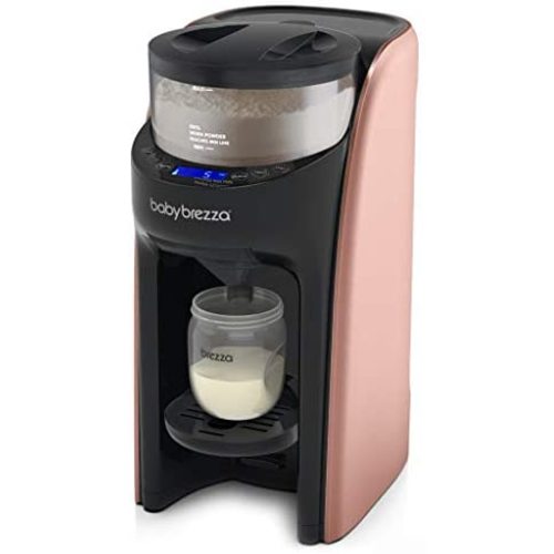 New and Improved Baby Brezza Formula Pro Advanced Formula Dispenser Machine - Automatically Mix a Warm Formula Bottle Instantly - Easily Make Bottle with Automatic Powder Blending, Rose Gold