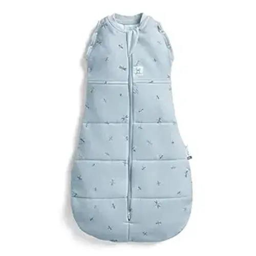 ergoPouch Swaddle Sack 0.2 TOG (Size 0-3 Months, Dragonflies)
