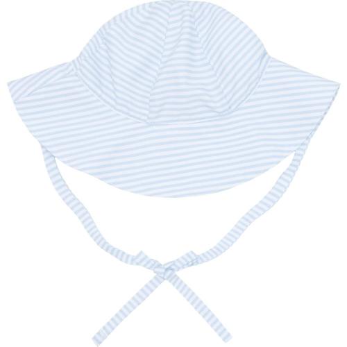 Powder Blue Stripe Sun Hat