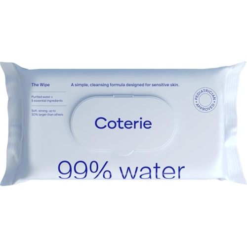 Coterie, Water Baby Wipes, 56 Count