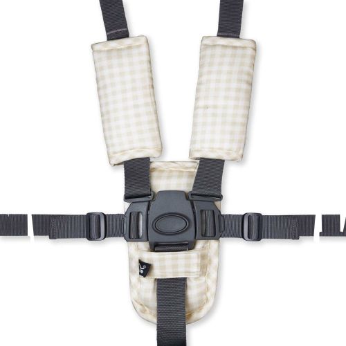 Outlook Harness Cover Set Wheat Gingham