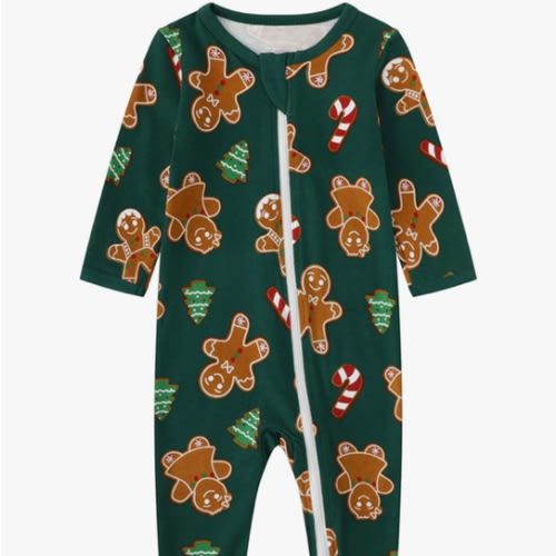 O2 BABY Baby Boys Girls Organic Cotton Zip-Front Sleeper Pajamas, Footed Sleep 'n Play