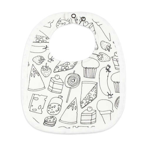 Snacks | Organic 2-Layer Reversible Bib Default Title