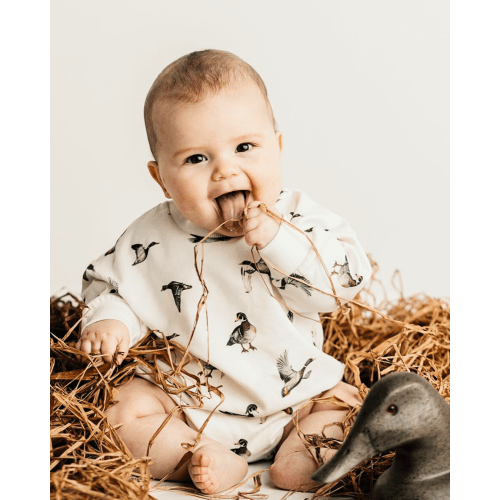 Diving Ducks - Sweatshirt Romper