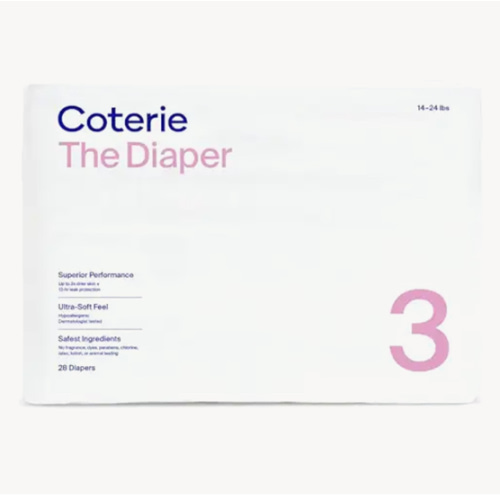 Coterie Size 3 Diapers, 28 Ct | Grocery Pickup & Delivery | Whole Foods Market