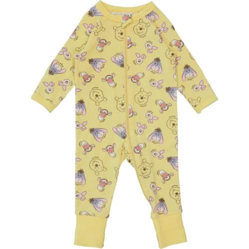 Medium Yellow Baby Winnie The Pooh Romper | Best&Less™ Online