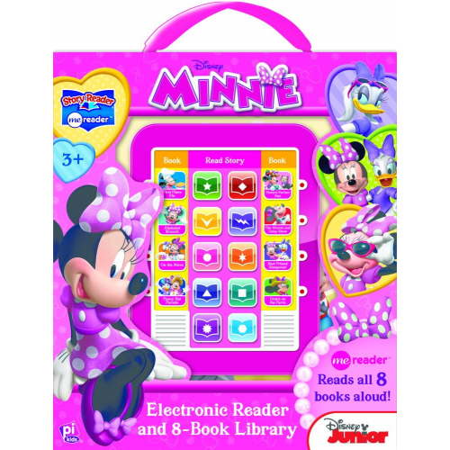 Disney Junior Minnie Mouse: Toddler's Me Reader Electronic Story Reading 8-Book Library Set (Hardcover)
