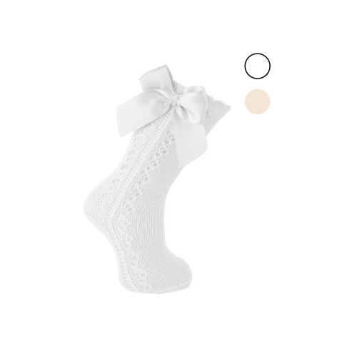 Openwork Knee Sock Sizes 0-2 - Spoiled Sweet Boutique - Spoiled Sweet Boutique