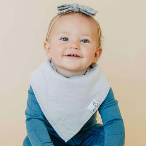 Baby Bandana Bibs - Grey Basics