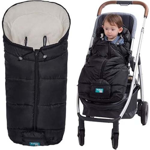 Yobee Toddler Warm Stroller Bunting Bag, Winter Waterproof Windproof Stroller Blanket, Protact Baby from Cold Weather Footmuff for Stroller