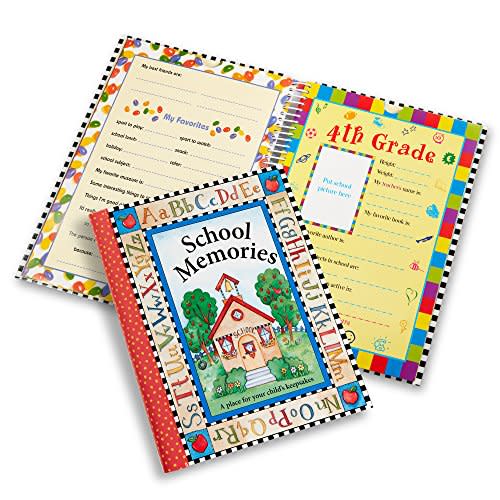 Deluxe School Memories Keepsake Photo Album Scrapbook from Preschool Through 12th Grade
