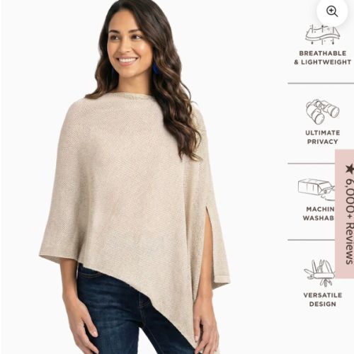 The Natural Cocoon™ Breathable Nursing Cover