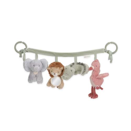 Safari Friends stroller fabric garland