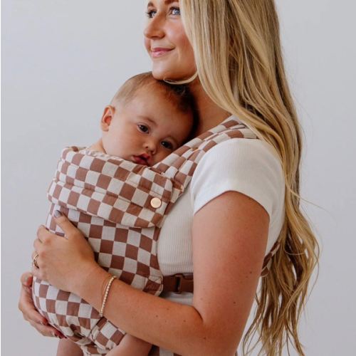 The Monarch Carrier - Mocha Check – Mabē