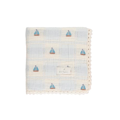 Bebe Organic Boat Patchwork Sailor Blanket – Tiptoe Boutique
