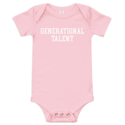 Generational Talent Onesie – BUSSIN WITH THE BOYS STORE
