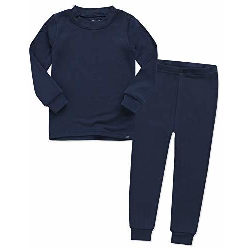 VAENAIT 6M-12Y Toddler Toddler Kids Toddler Girls Boys Soft Comfy Modal Tencel Solid Raglan Sleepwear Pajamas Pjs 2pcs Set