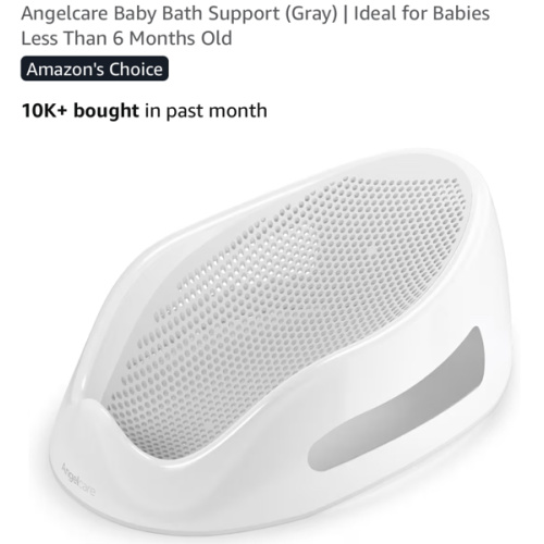 Amazon.com : angelcare baby bath tub