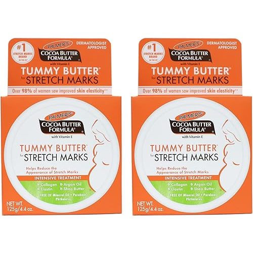 Palmer's Cocoa Butter Formula Tummy Butter - 4.4 oz (Pack of 2) by E.T. Browne Drug Co, Inc