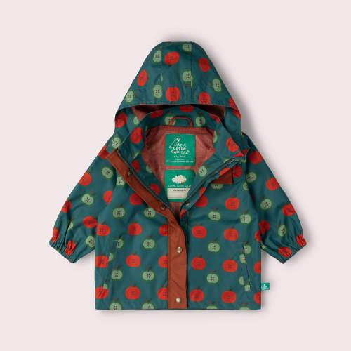 Apple Picking Recycled Waterproof Raincoat – Little Green Radicals