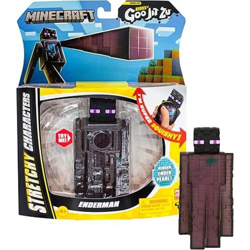 Heroes of Goo Jit Zu Minecraft Stretchy Enderman with Ender Pearl