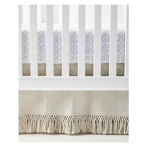 Macramé Crib Skirt | Serena and Lily