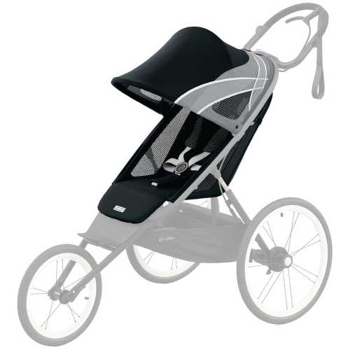 Cybex AVI Jogging Stroller Seat Pack - All Black