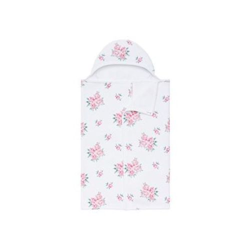 LoveShackFancy Baby Hooded Towel, Multi,