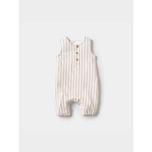 Sleeveless Striped One-Piece Outfit | UNIQLO US