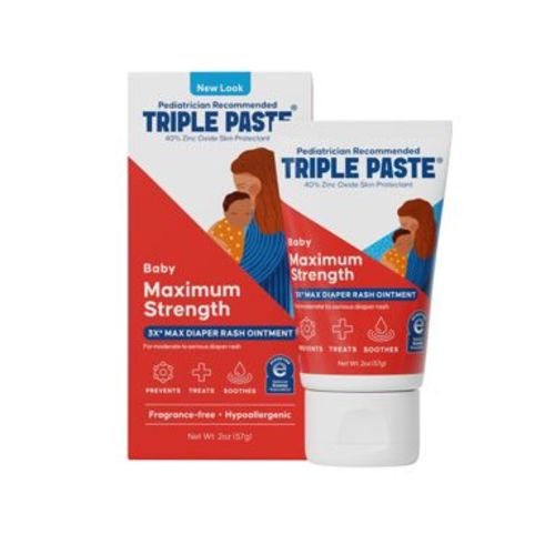 Triple Paste 3x Max Diaper Rash Relief Ointment - 2oz