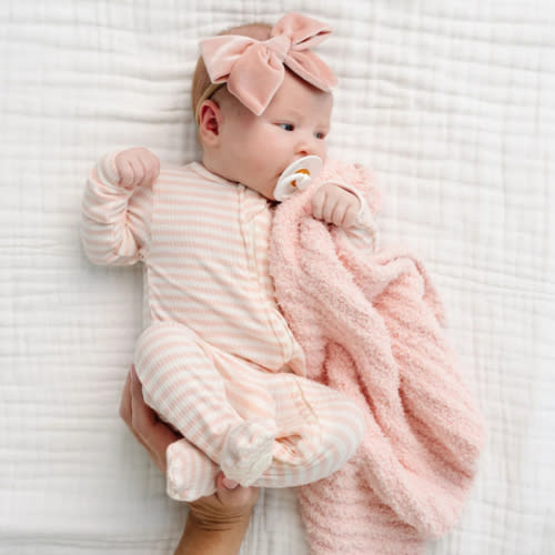 Harper Ribbed Zipper Footies