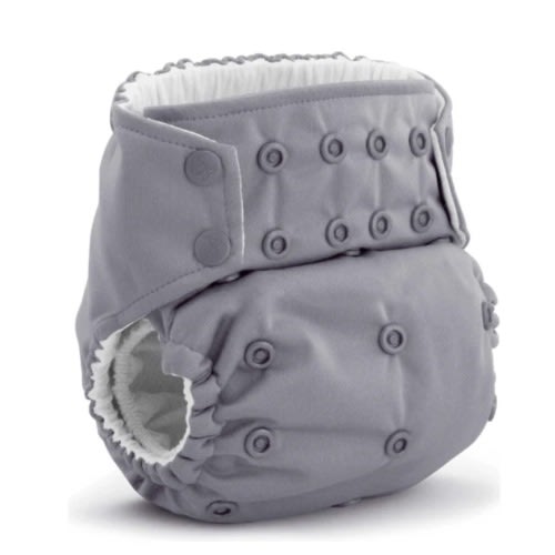 Kanga Care Rumparooz AWJ G3 One Size Pocket Cloth Diaper - Platinum Gray
