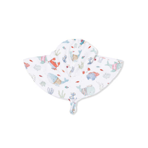 Wide Brim Sunhat, Sailor Sea Creatures