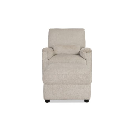 Harmony Beige Accent Swivel Glider & Ottoman