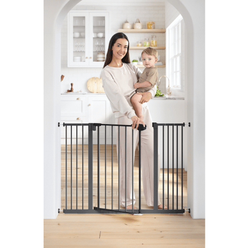 Baby Safety Gate with 3 Extensions