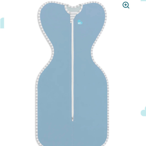 Swaddle Up™ 1.0 TOG Cotton Dusty Blue