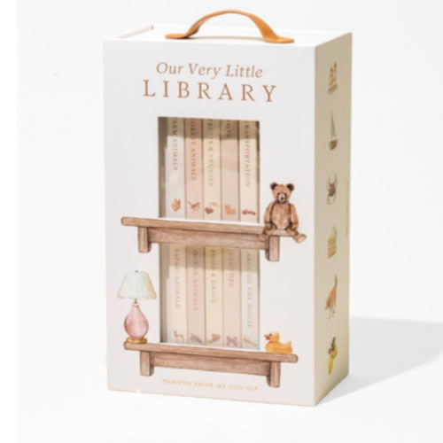 Our Very Little Library Board Book Set: A Foundational Language Vocabulary Board Book Set for Babies (Tabitha Paige Children's Book Series)