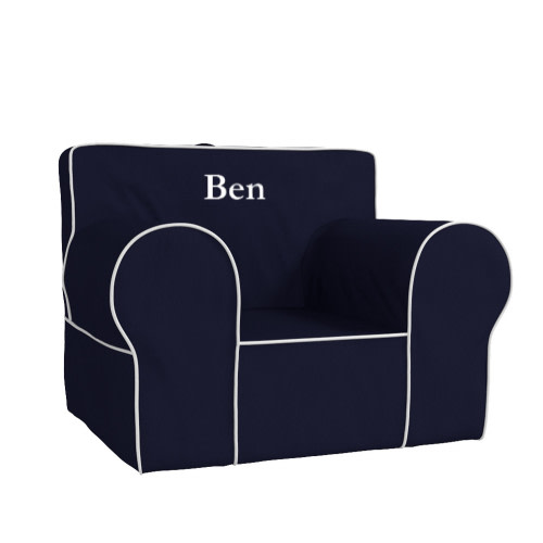 Anywhere Chair®, Navy with White Piping