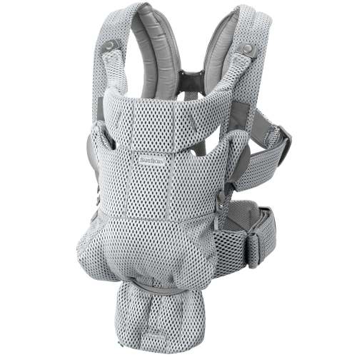 Baby Carrier - Light Grey Mesh