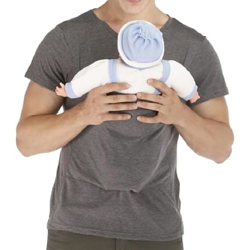 Men's Baby Carrier Soothe V Neck Short Sleeve Kangaroo T Shirt