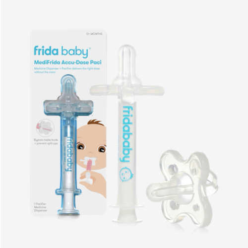 Frida Baby Medicine Pacifier Syringe, Accu-Dose Paci, Medi Frida Dispenser for Mess & Fuss Free Use, Made in USA