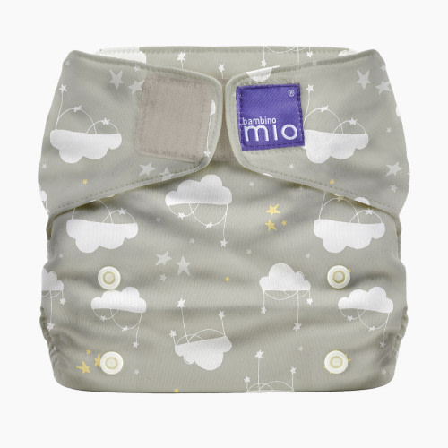 Bambino Mio Miosolo All-In-One Reusable Cloth Diaper - Cloud Nine, One Size (8-35 lbs)