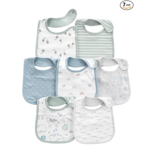 Simple Joys by Carter's Baby 7-Pack Teething Bibs